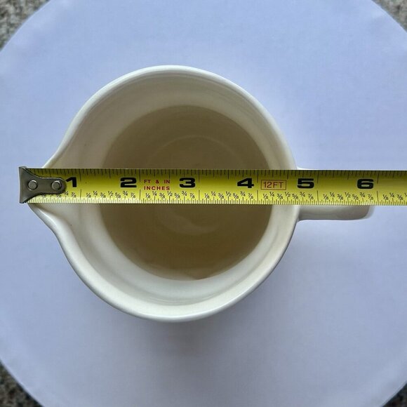 Ribbon Geese Bowl And Pitcher Ceramic Set Vintage Treasure Craft USA - Picture 15 of 15